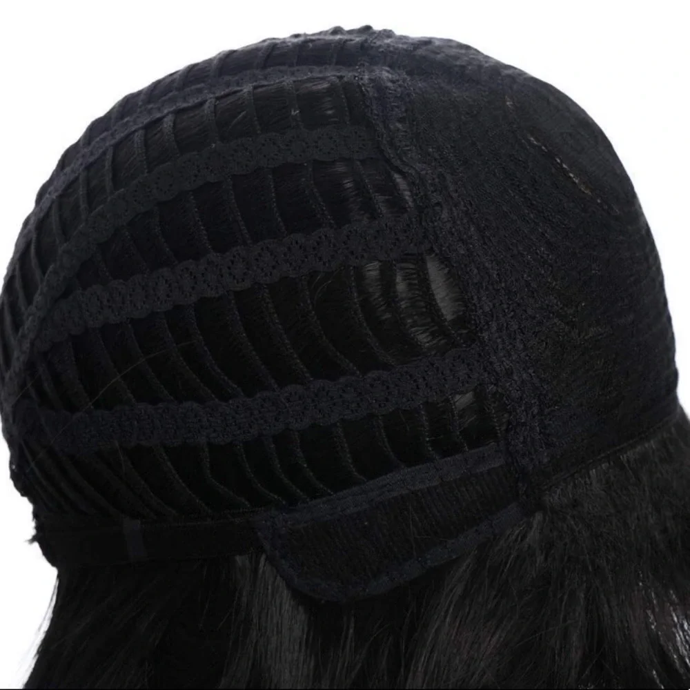 💫JAN BLACK BANGED BOB LACE FRONT WIG💫 *NWT*